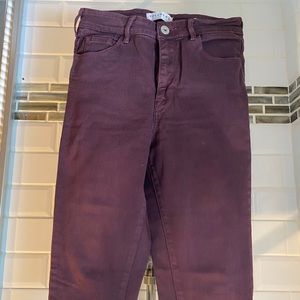 Bullhead jeans size 7 super skinny high rise